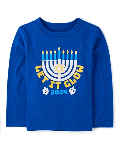 Baby And Toddler Hanukkah Graphic Tee
