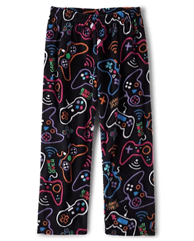 Girls Gamer Microfleece Pajama Pants