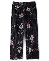 Pantalon de pyjama micromolleton Ninja pour garçon
