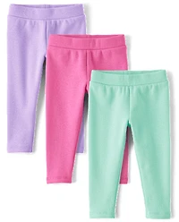 tout-petit, fille Ensemble de 3 Leggings