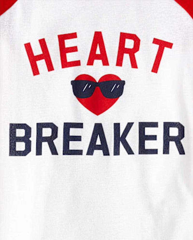 Boys Heartbreaker Snug Fit Cotton Pajamas