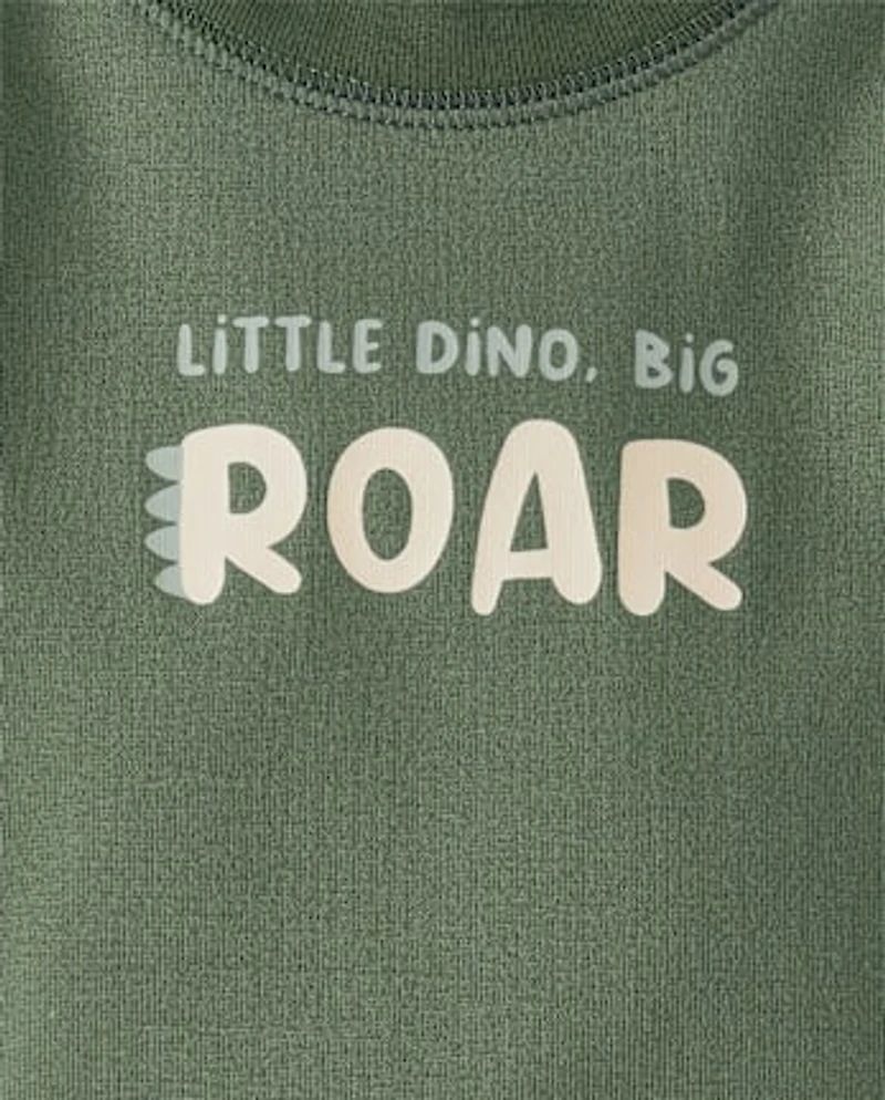 Lot de 5 bodies dinosaures pour bébé garçon