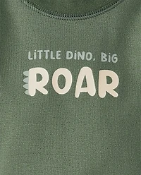 Lot de 5 bodies dinosaures pour bébé garçon