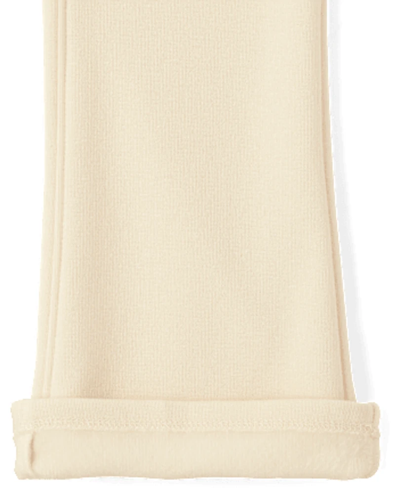 Girls Cozy Flare Pants