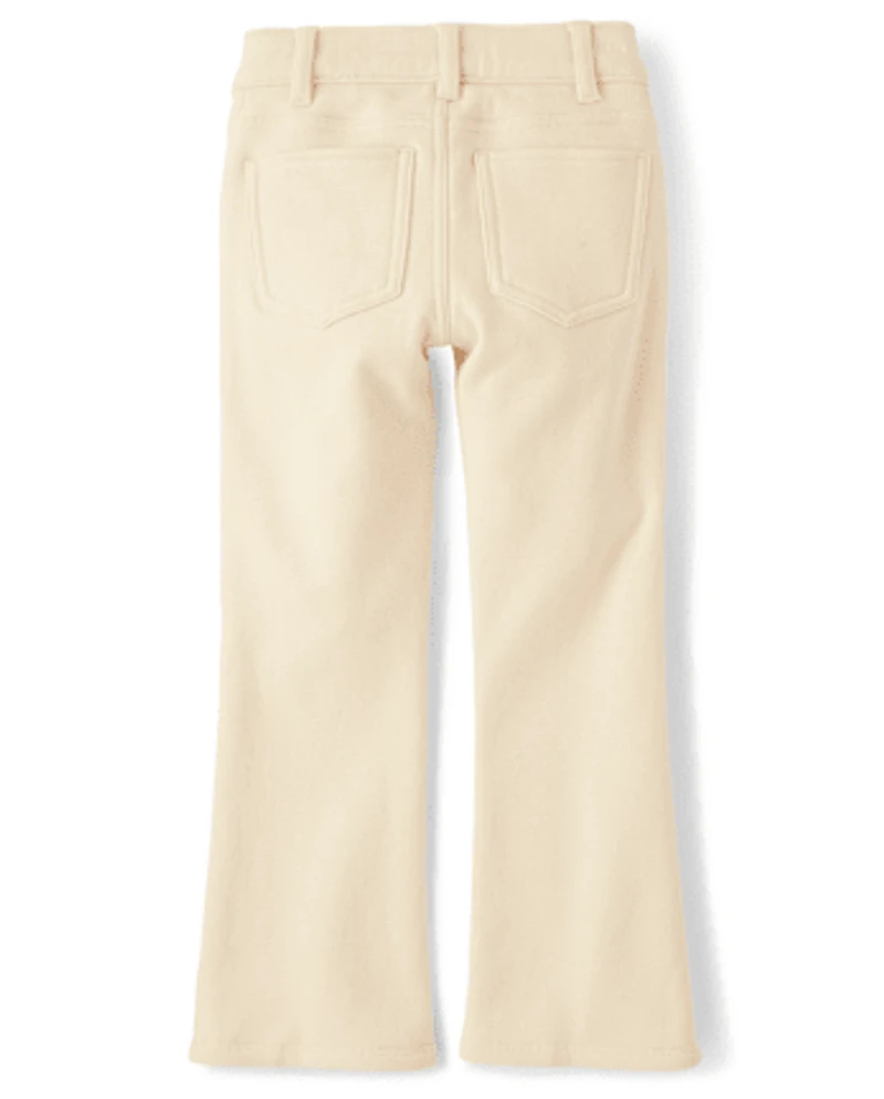 Girls Cozy Flare Pants