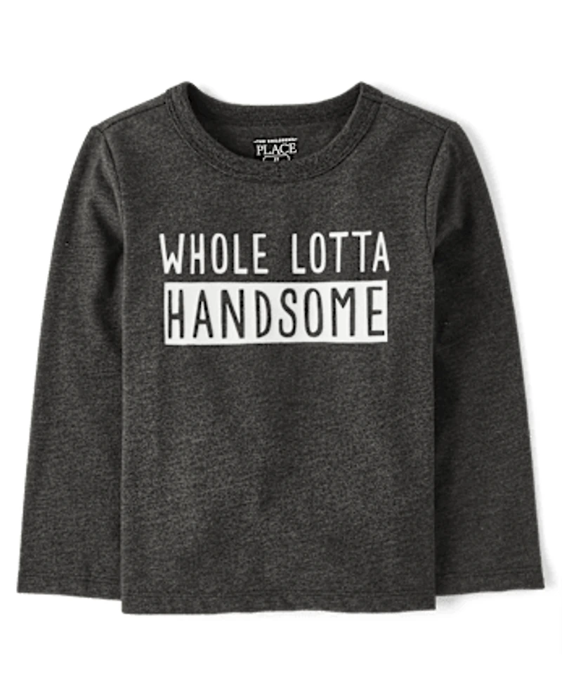 bébé et tout-petit, garçon Handsome T-shirt imprimé
