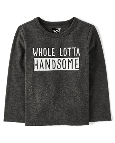 bébé et tout-petit, garçon Handsome T-shirt imprimé