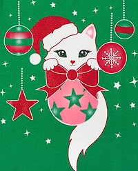 Girls Christmas Graphic Tee 2-Pack