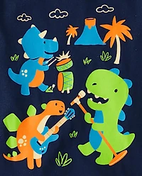 Baby And Toddler Boys Dino Graphic Tee 2-Pack