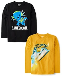 Boys Gamer Graphic Tee 2-Pack