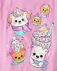 Girls Dessert Graphic Tee 2-Pack