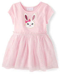Toddler Girls Bunny Tutu Dress