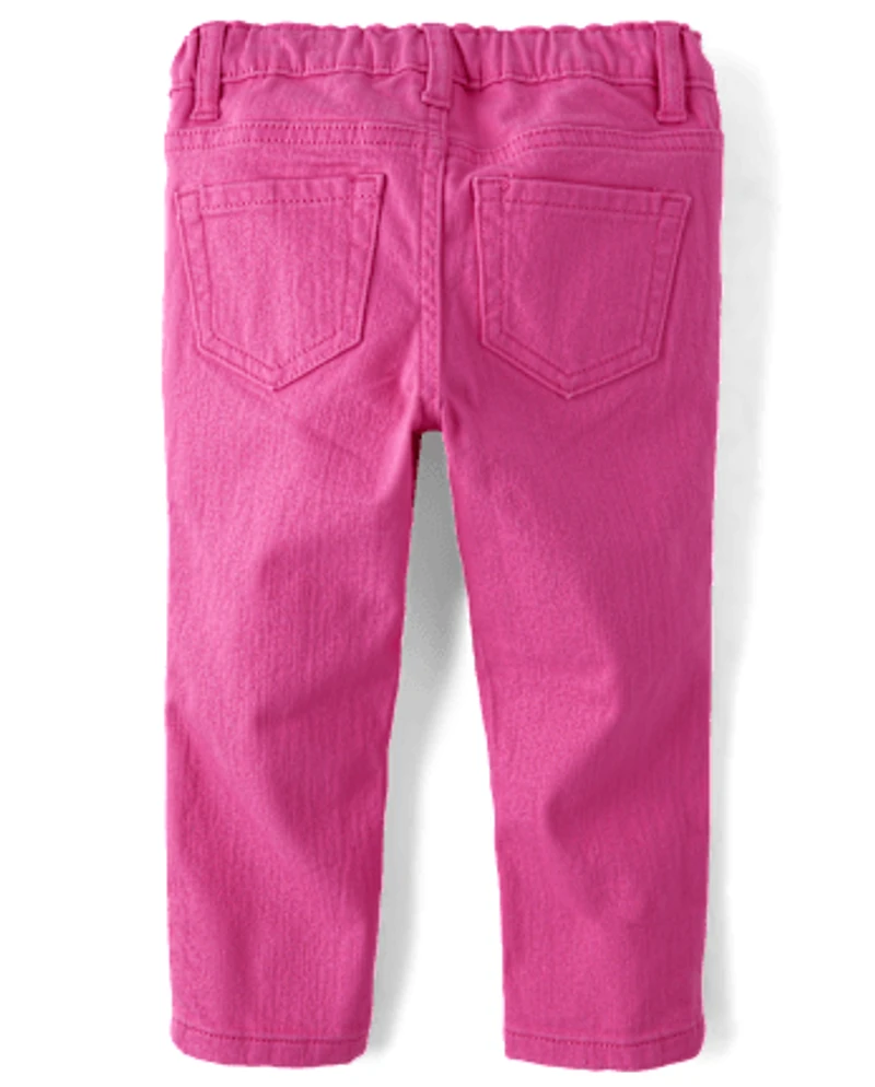 Baby And Toddler Girls Straight Jeans