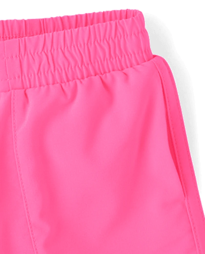 Toddler Girls Quick Dry Lined Shorts
