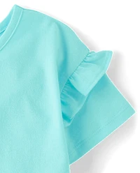 Toddler Girls Print Cross Back Top 2-Pack