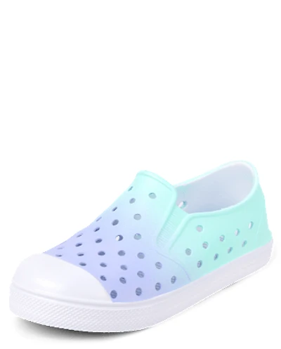 Girls Perforated Water Sneakers