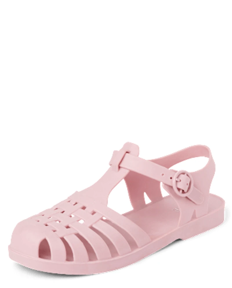 Girls Jelly Fisherman Sandals
