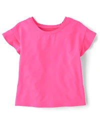 Toddler Girls Quick Dry Flutter Top