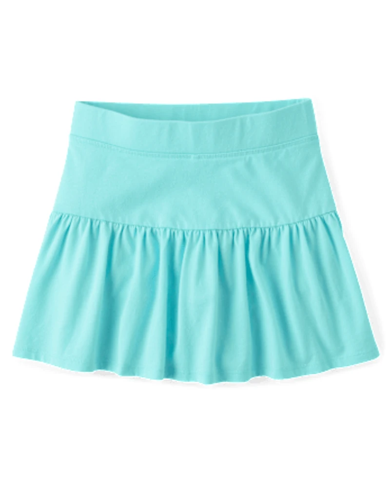 Girls Tiered Skort