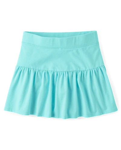 Girls Tiered Skort