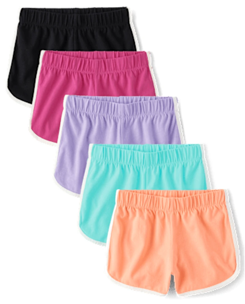 Lot de 5 shorts dauphins pour filles