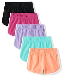 Lot de 5 shorts dauphins pour filles