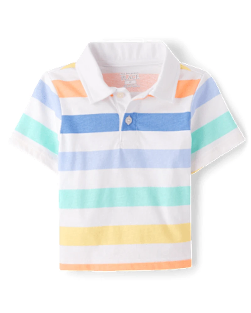 Baby And Toddler Print Polo