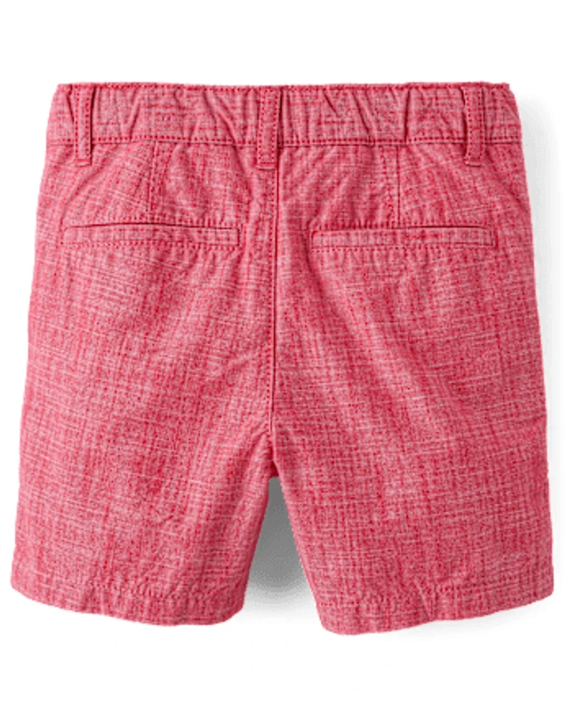 Short chino texturé pour bébés et tout-petits garçons