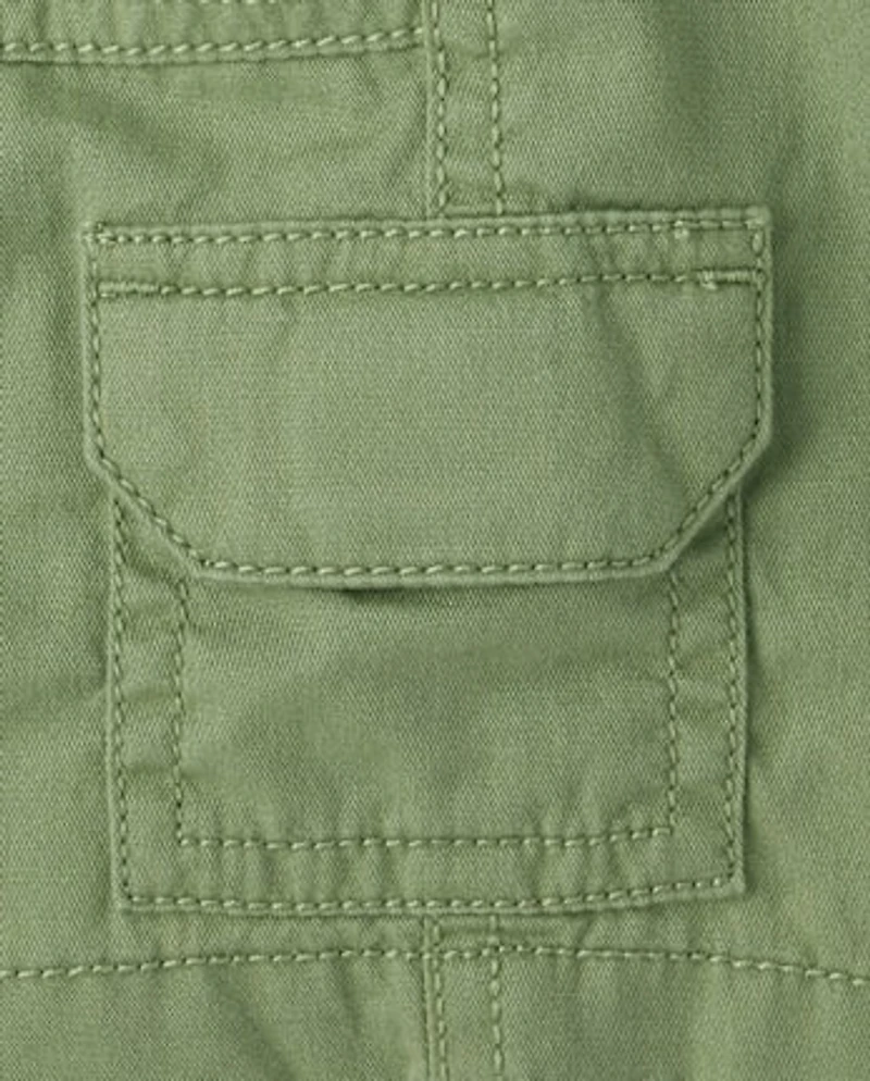 Baby And Toddler Boys Pull On Cargo Shorts
