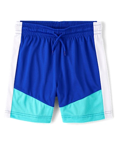 Boys Colorblock Performance Basketball Shorts