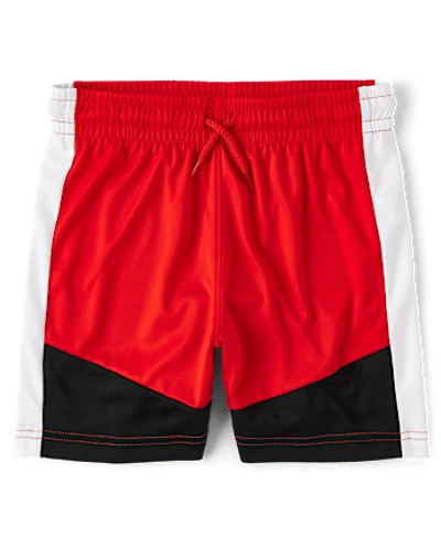 Boys Colorblock Performance Basketball Shorts
