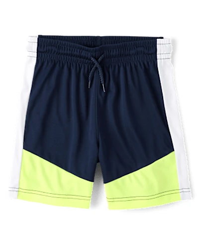 Boys Colorblock Performance Basketball Shorts