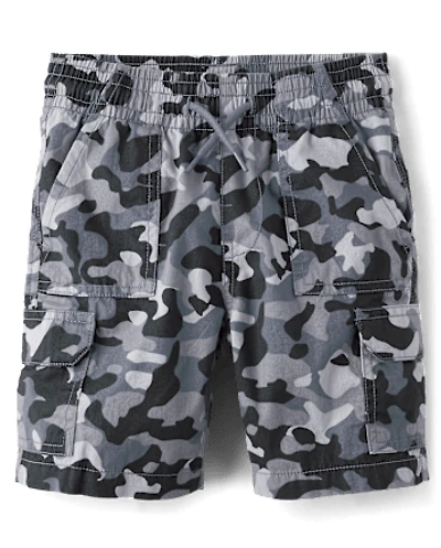 Boys Pull On Cargo Shorts