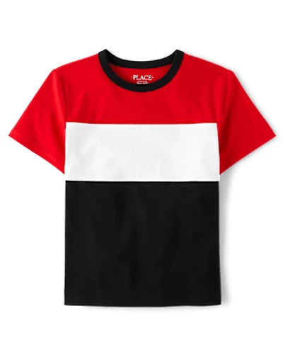 Boys Colorblock Top