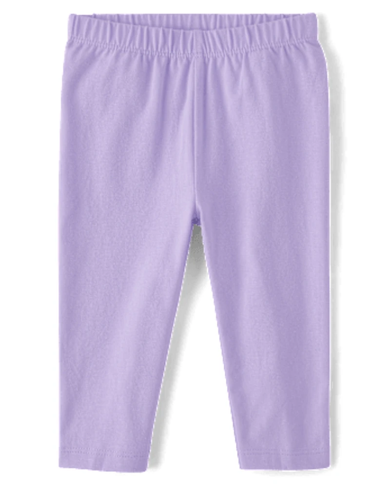 Lot de 2 leggings à volants papillon pour bébé fille