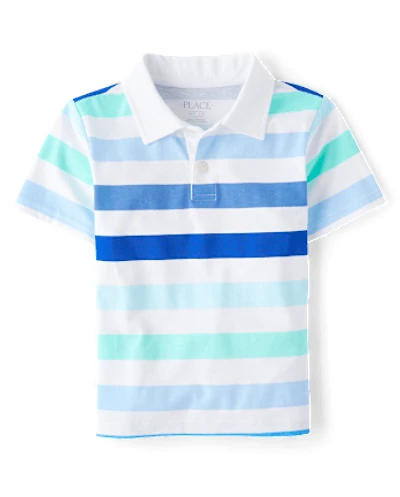 Boys Print Polo