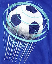 Débardeur musculaire Performance Mesh Soccer pour garçons