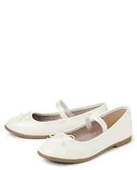 Girls Bow Ballet Flats