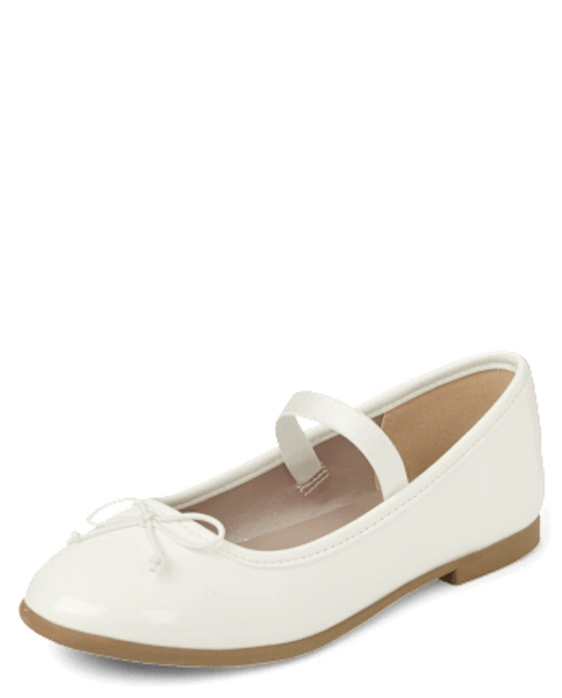 Girls Bow Ballet Flats