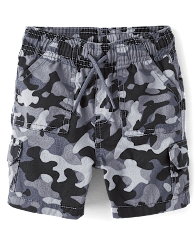 Baby And Toddler Boys Pull On Cargo Shorts