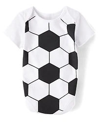Baby Soccer Ball Graphic Bodysuit