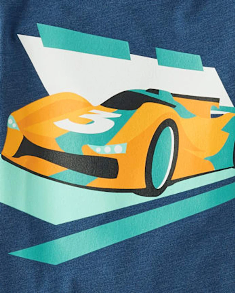 Baby And Toddler Boys Vehicle Graphic Tee 3-Pack