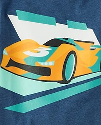 Baby And Toddler Boys Vehicle Graphic Tee 3-Pack