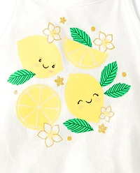 Toddler Girls Graphic Halter Tank Top 2-Pack