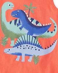 Baby And Toddler Boys Print Tank Top 3-Pack