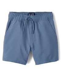 Baby And Toddler Boys Quick Dry Pull On Jogger Shorts