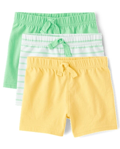 Baby Boys Striped Shorts 3-Pack