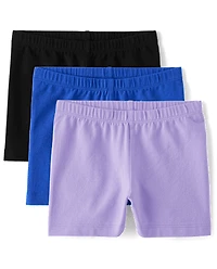 Girls Cartwheel Shorts 3-Pack