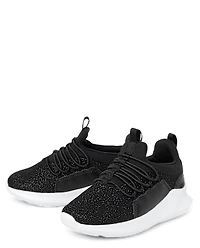 Toddler Girls Glitter Running Sneakers