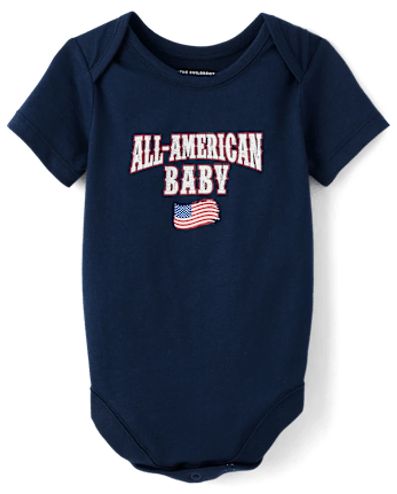 Baby All American Graphic Bodysuit